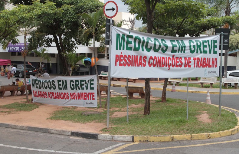 Médicos decidem hoje se mantêm greve no Ouro Verde